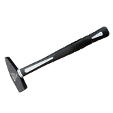 Schlosserhammer 300g, Fiberglaskern m. Soft-Ummant. TÜV/GS