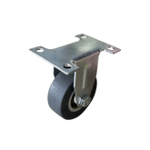 Kugelgelagerte Bockrolle 50mm, TPR weich